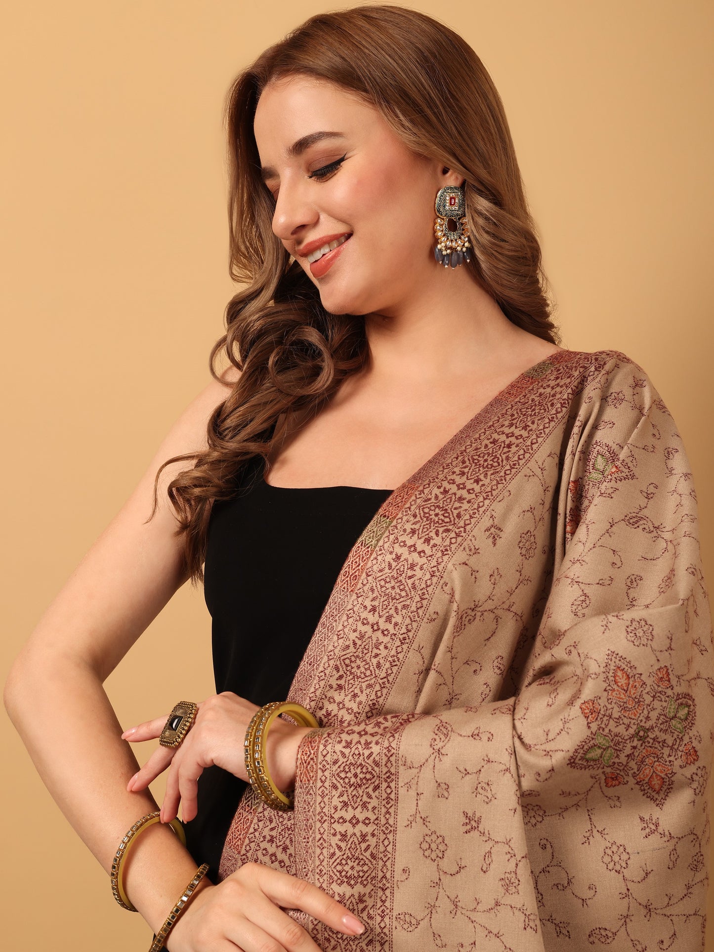 ST-CASHMERE-01 BEIGE